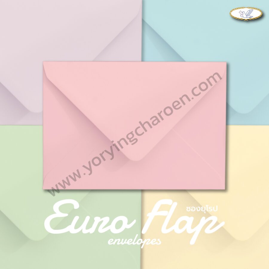 ซองยุโรป สีพาสเทล 5x7 นิ้ว